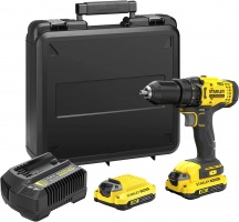 Stanley SFMCD700C2K-QW Trapano Avvitatore A Batteria 18V 1.5 Ah Litio