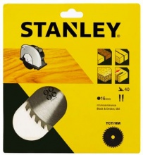 Stanley STA13145 Lama per sega circolare  190 mm 40 denti in acciaio