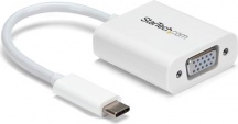 StarTech CDP2VGAW Adattatore USB-C a VGA colore Bianco