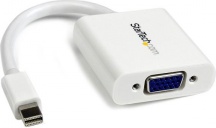 StarTech MDP2VGAW Adattatore Convertitore mini DisplayPort a VGA colore Bianco