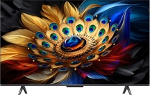 TCL 43C655 Smart TV 43 Pollici 4K Ultra HD Display QLED Google TV Nero