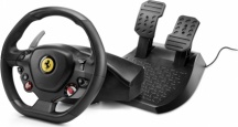 THRUSTMASTER 4160672 Volante con Pedali 11 Tasti colore Nero  T80