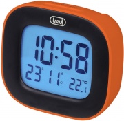 TREVI SLD3875ARANCIO Orologio Digitale Arancio con Termometro e Calendario