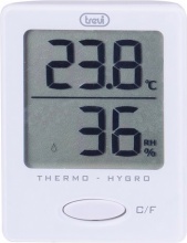TREVI TE-3004-01 Termometro Digitale con Igrometro Rileva Temperatura Umidit