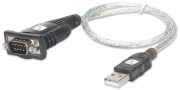 Techly IDATA USB-SER-2T Adattatore Convertitore Adattatore da USB a Seriale USB 0,45 m USB-SER-2T