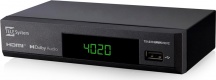 Telesystem TS4020 Decoder Digitale Terrestre DVB-T2 HEVC MPEG-4 HDMI USB Nero