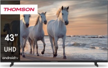 Thomson 43UA5S13 Smart TV 43 Pollici 4K Ultra HD Display LED Google TV Nero