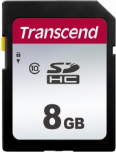 Transcend TS8GSDC300S Scheda di Memoria 8 GB SDHC Classe 10