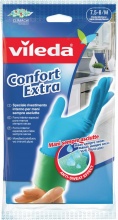 VILEDA 145889 Guanti Confort Extra 7.5-8 M