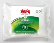 Vape 2582176 Repellente insetti Derm Herbal busta 15 pz
