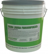 Vodichem Guaina_fibro20kg Guaina Liquida Impermeabilizzante Fibrorinforzata Grigio Secchio 20 Kg