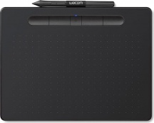 Wacom CTL-6100WLK-S Tavoletta Grafica 10" Bluetooth 4.2 con Penna Nero  Intuos