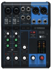 YAMAHA MG06 Mixer audio console dj 6 Canali Max 2 microfoni 1 Stereo Bus