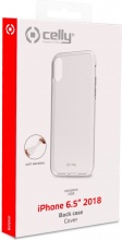 celly GELSKIN999 Custodia per Cellulare Apple iPhone Xs Max colore Trasparente