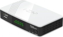 i-Zap T366WH Decoder Digitale Terrestre DVB-T2 HEVC MPEG-4 HD 10 bit Bianco