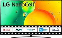 Lg 86NANO766QA.API Smart TV 86" 4K Ultra HD NanoCell sistema webOS Nero