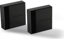 Meliconi 480524 Sistema Copricavi componibile 20x20cm Nero  Ghost Cubes Cover