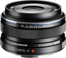 Olympus V311050BE000 Obiettivo M.Zuiko Digital 17mm 1:1.8 Micro 43 M. 43