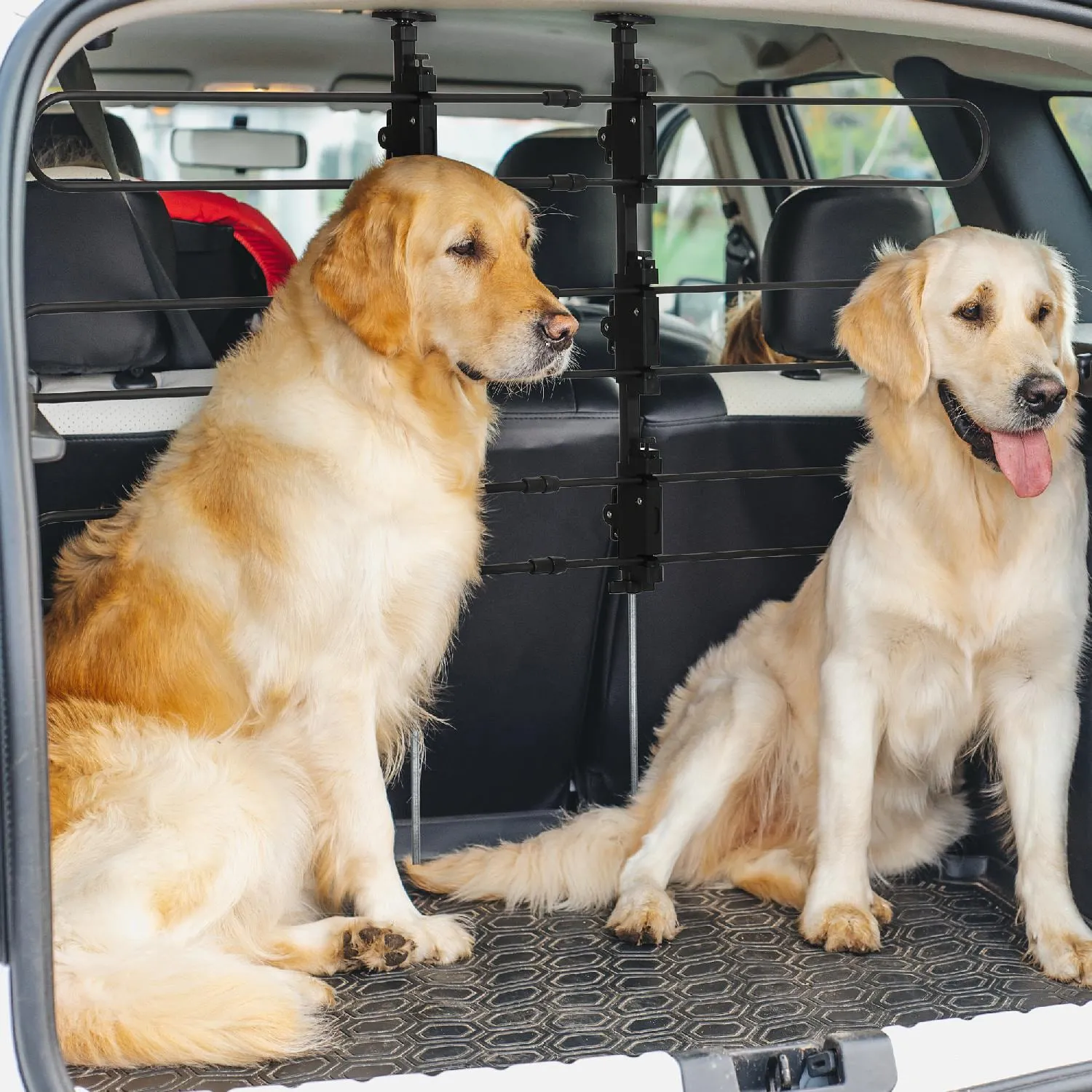 AllMyPets Griglia Divisoria Pieghevole per Auto per Cani