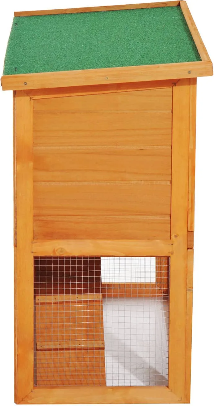 Gabbia per Conigli Conigliera da Esterno 91,5x45x70 cm Per 2-3 Conigli in  Legno Naturale – acquista su Giordano Shop