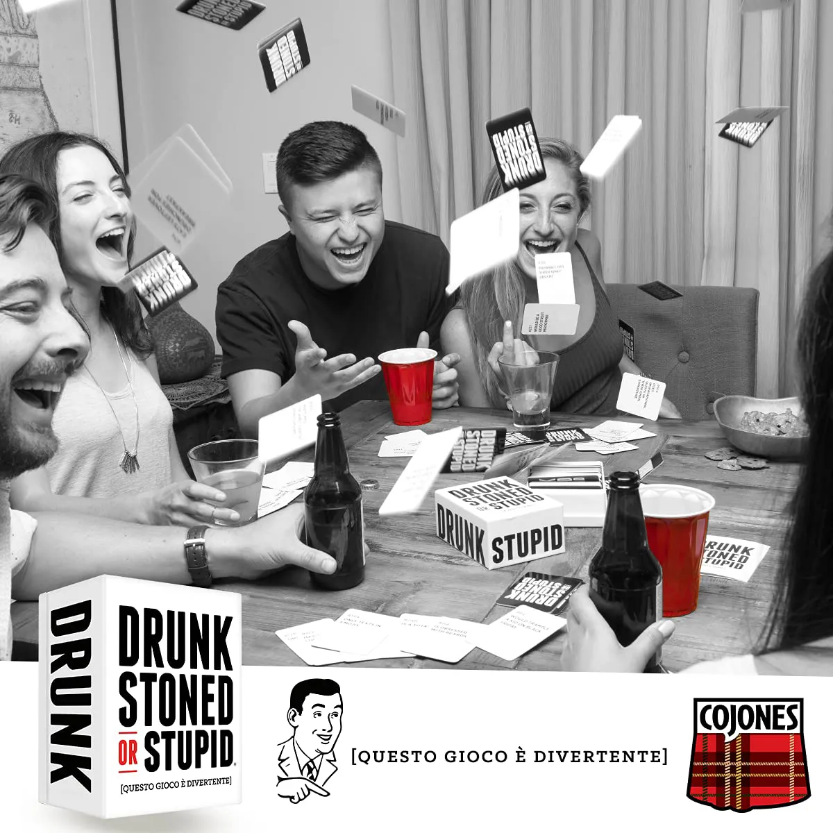 Asmodee Drunk, Stoned or Stupid, gioco di carte …