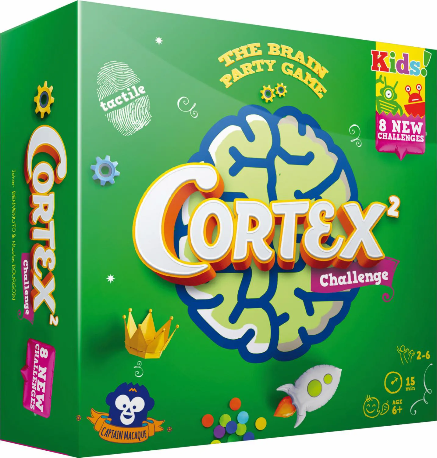 Cortex Challenge Kids, Giochi per Bambini, Asmodee