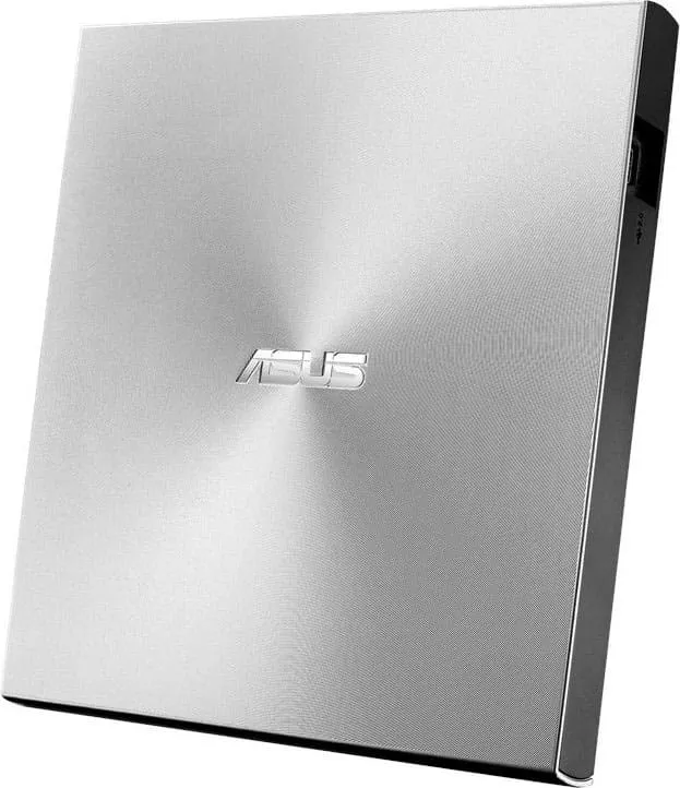 Asus Masterizzatore Lettore DVD±RW Esterno per PC Notebook compatibile Mac  / Windows colore Argento - 90DD02A2-M29000 ZenDrive U9M