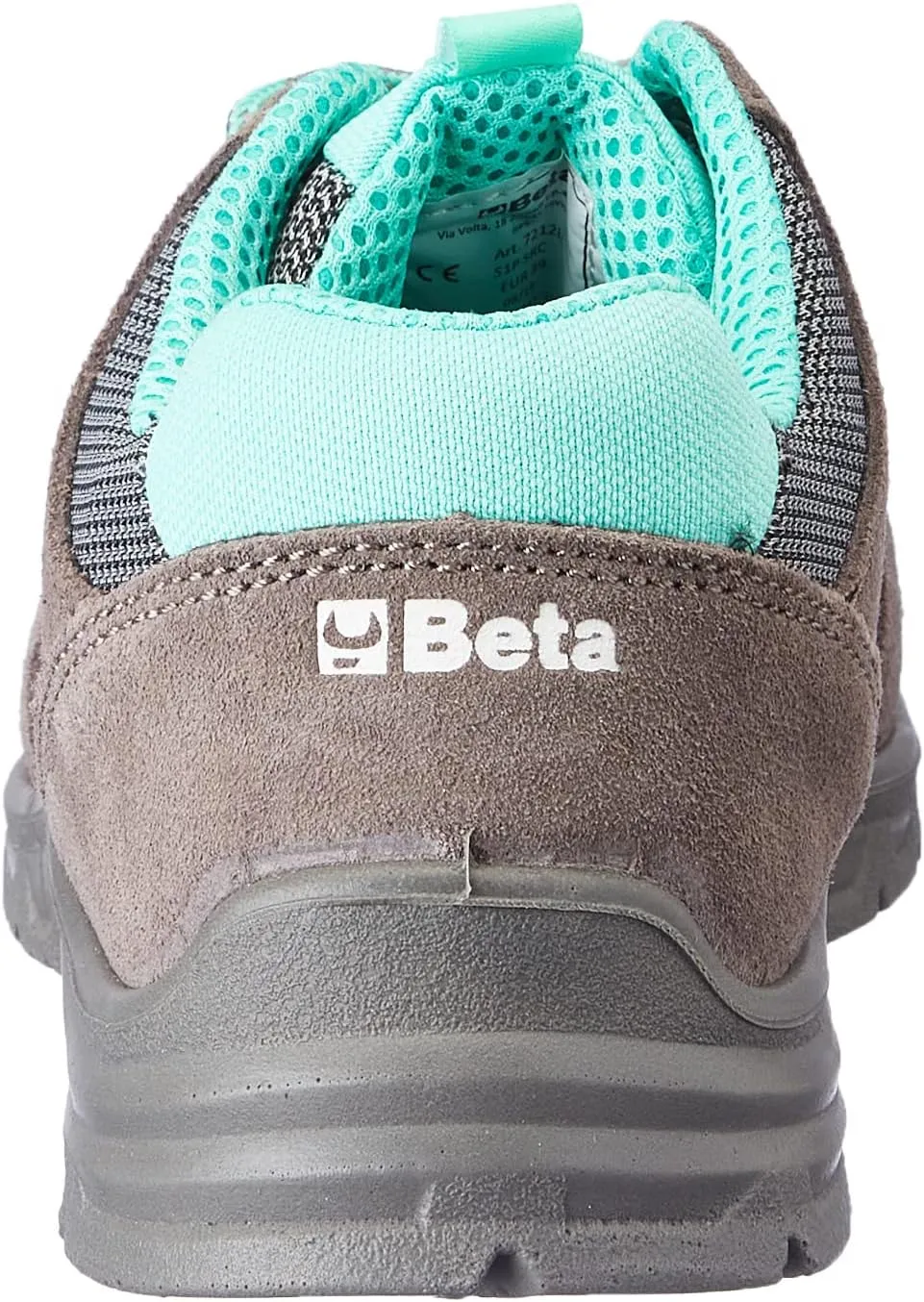 Beta Scarpe Antinfortunistiche leggere da lavoro Estive Puntale e lamina  antiperforazione Classe S1P SRC Taglia 37 colore Grigio - 072460237 - 7246B  Summer