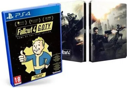 Bethesda Ps4 Fallout 4 Goty Steelbook Limited Edition PEGI 18+ - 1111457