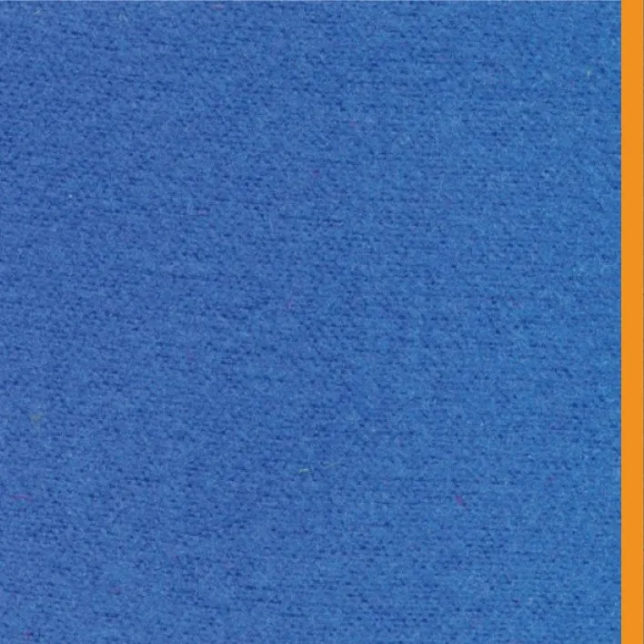 Blanco Raya Telo microfibra Palestra con elastico di chiusura a Tinta unita  80x130 cm colore Blu Royal / Arancio - 2311