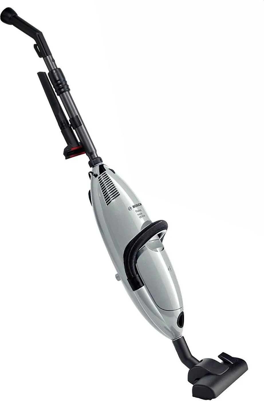 Bosch Scopa Elettrica con Filo Aspirapolvere con Sacco Potenza 1800 Watt  Flexa colore Grigio - BHS41892