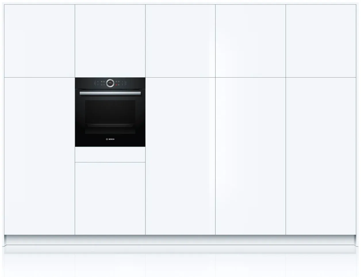 Bosch Elettrodomestici HBG633NB1 Serie 8, Forno da incasso, 60 x 60 cm,  nero Classe A+ : : Grandi elettrodomestici