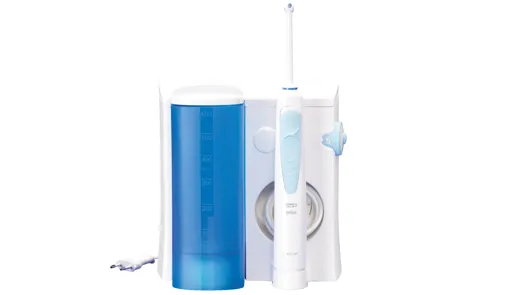 Idropulsore e spazzolino elettrico - BRAUN OC20 Oral-B Health Center.  Larghezza: 17,1 cm, Profondità: 23,3 cm, Altezza: 23,2 cm