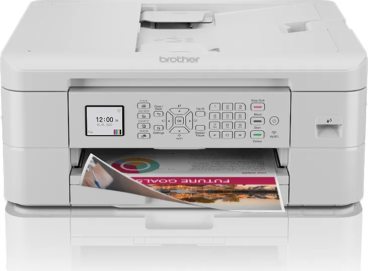 Brother Stampante Multifunzione Inkjet a Colori Copia, Stampa, Scansione  Wifi USB - MFC-J1010DWRE1