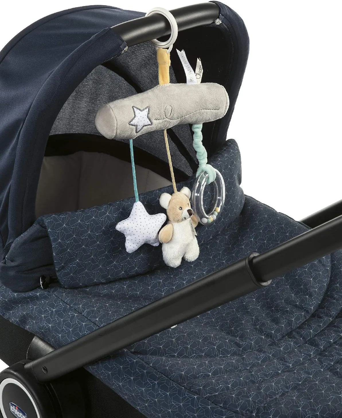 CHICCO My Sweet Doudou Giostrina Orsetto da Passeggio Prima Infanzia per  Bambini da 0+ Mesi - 9715