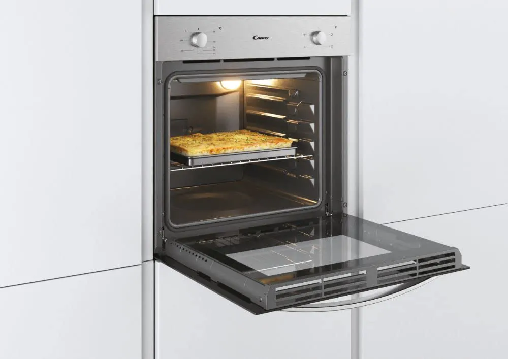 Forno CANDY OUT. Elettrico da Incasso Capacità 71 L Statico Colore Acciaio  Inox cod: FCS201X - Bigstockshop - The Best of market