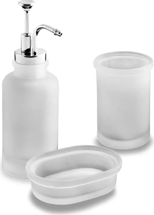 Cipi Dispenser Sapone Portasapone Liquido in Resina Trasparente - CP908/62  Serie Capri Conchiglie