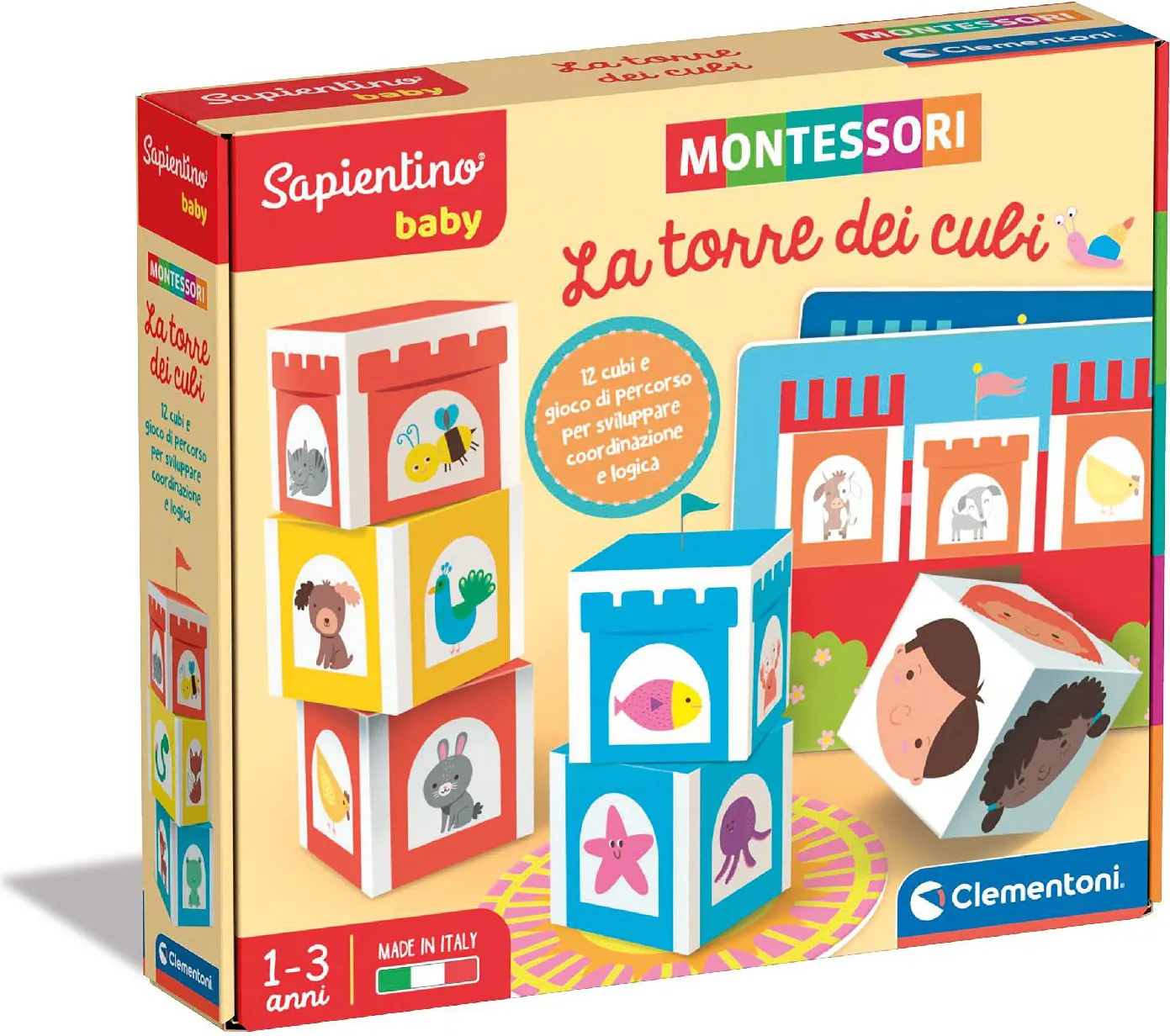 30 Giochi Montessori 6-12 mesi per neonati