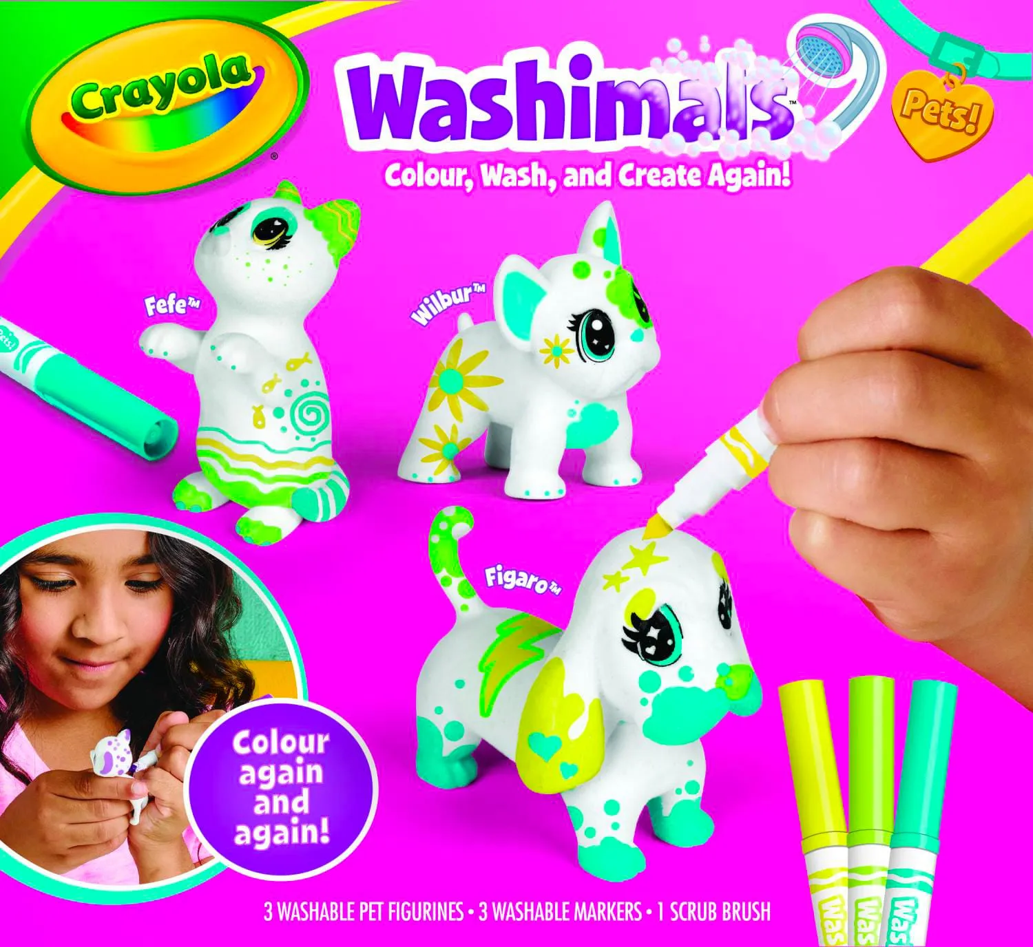 Crayola Washimals - Set Attività - 74-7249