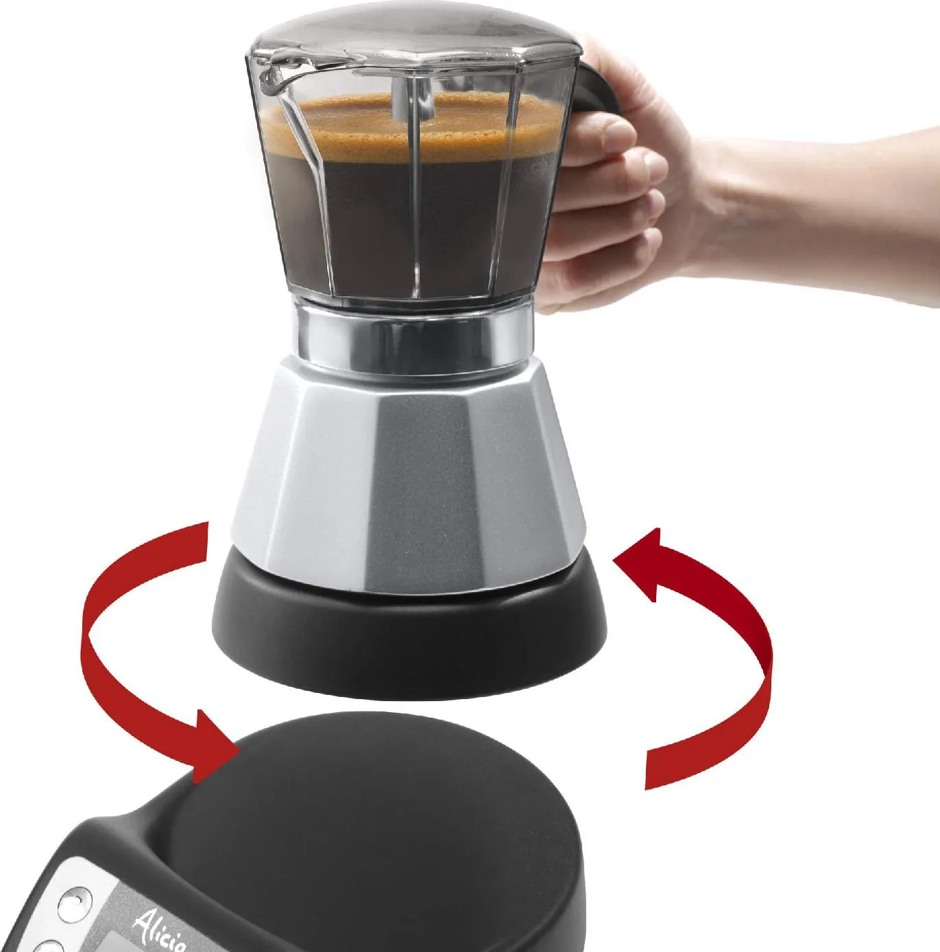 Fogola Casalinghi - E' sempre l'ora di un buon CAFFE' .. preparalo con la MOKA  elettrica Alicia De'Longhi ☕️ spegnimento automatico quando il caffè è  pronto e timer programmabile 24 ore. La