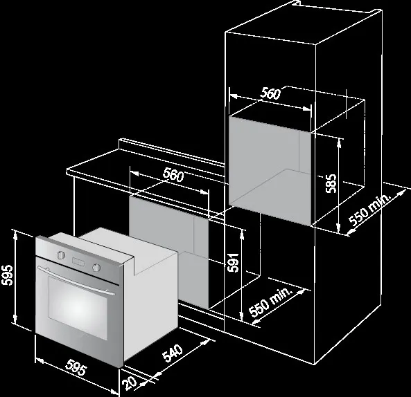 De Longhi Forno Elettrico da incasso Multifunzione 9