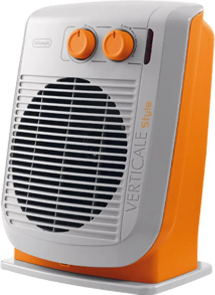 De Longhi Termoventilatore Stufa elettrica Caldobagno Potenza 2000 Watt con  Termostato - HVF3030M ORANGE