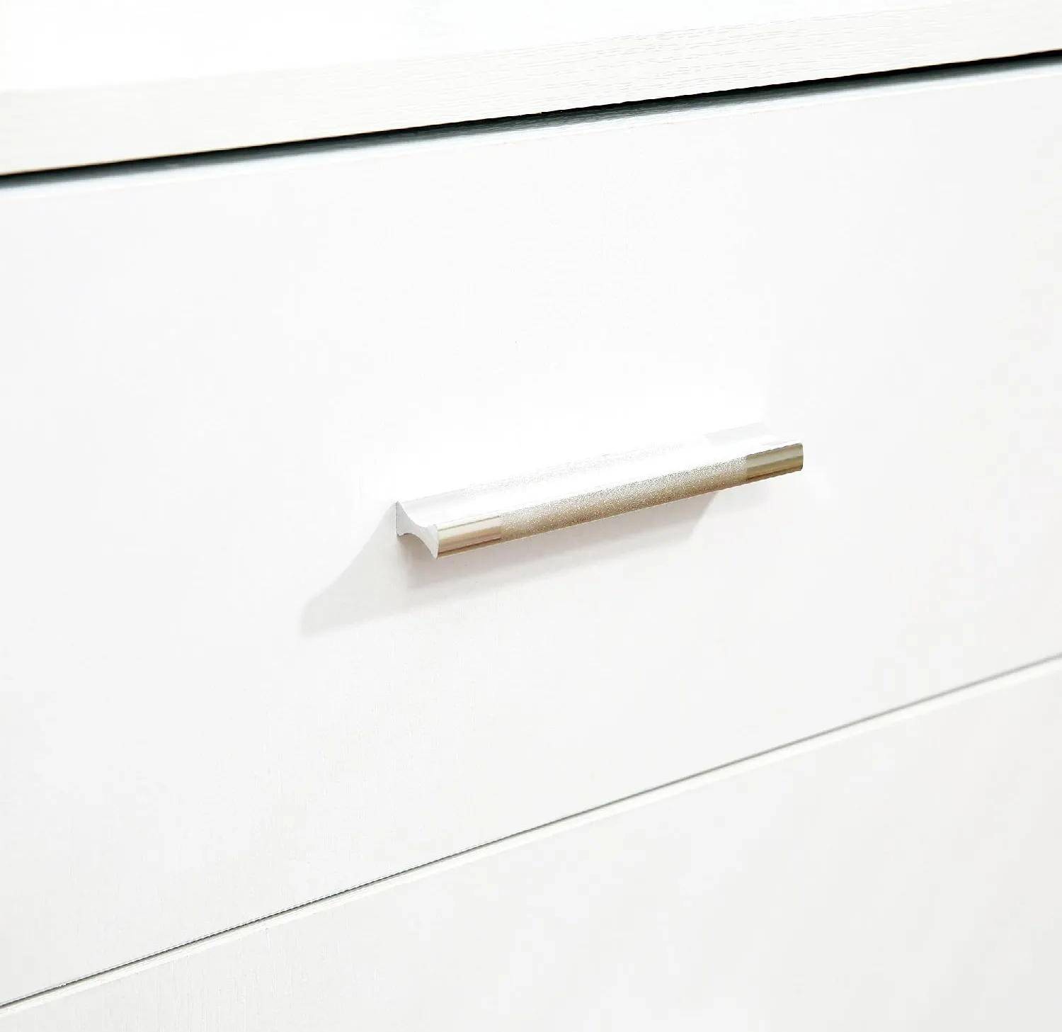 DecHome Mobile da ufficio multiuso con ripiani cassetti in legno Bianco -  013WT/924