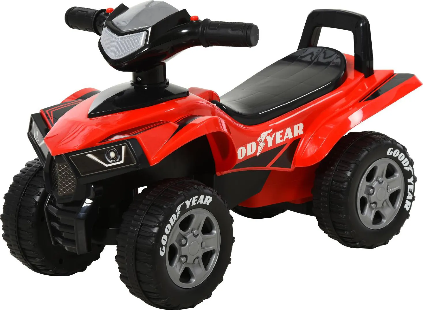 DecHome Macchina Elettrica per Bambini Quad Elettrico 6V Fari e Pedale 18+  Mesi colore Rosso - 189V90RD