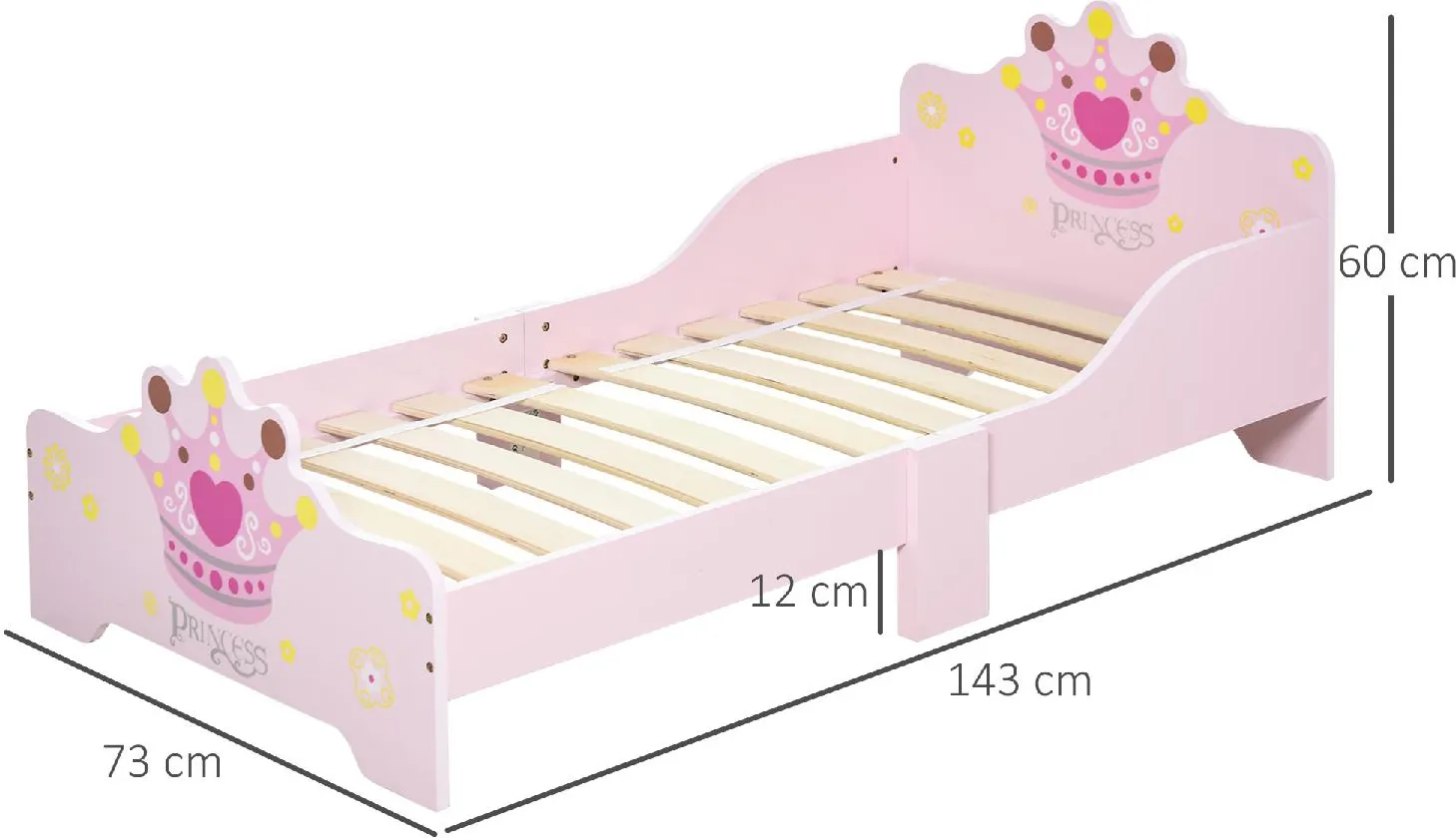 CelinaTex Lucina Baby Kids Lenzuolo Elasticizzato Lettino Letto per Bambini  Cotone 60x120-70x140 cm Rosa