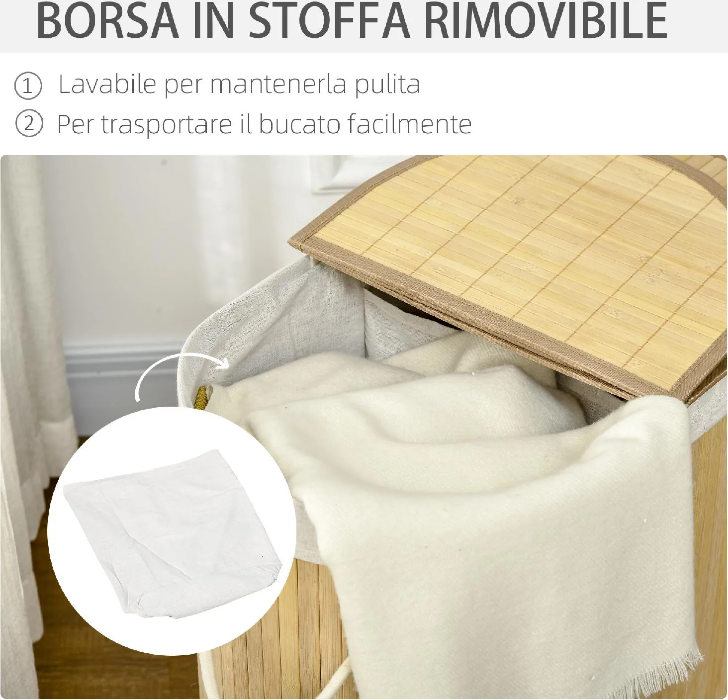 Portabiancheria per la casa - Prezzoforte