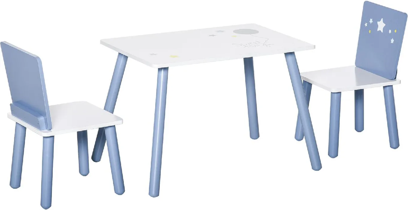 Tavolino per bambini in set con 2 sedie acquista QUI