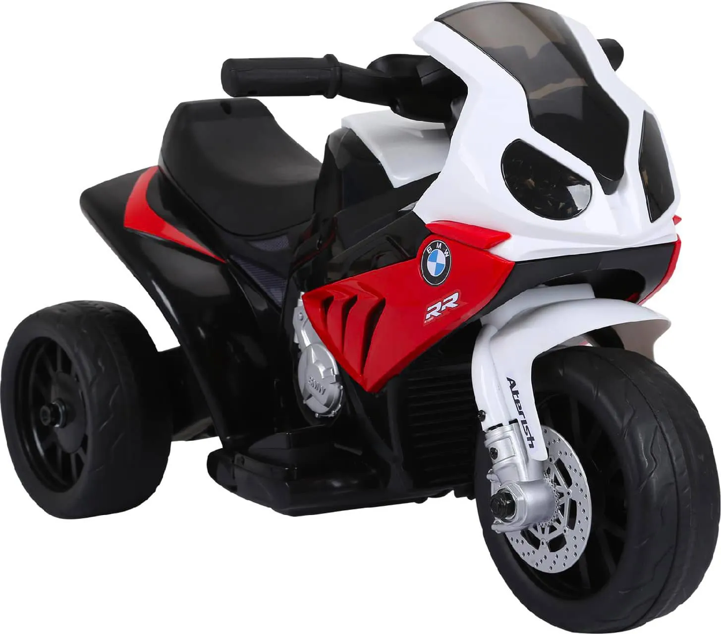 HOMCOM MOTO ELETTRICA per Bambini 3 Ruote Luci Suoni Batteria 6V