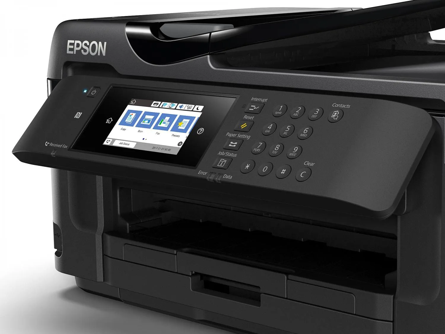 Epson Stampante Multifunzione Inkjet a Colori Stampa A3 Scanner FAX Wifi  Airprint - C11CG36413