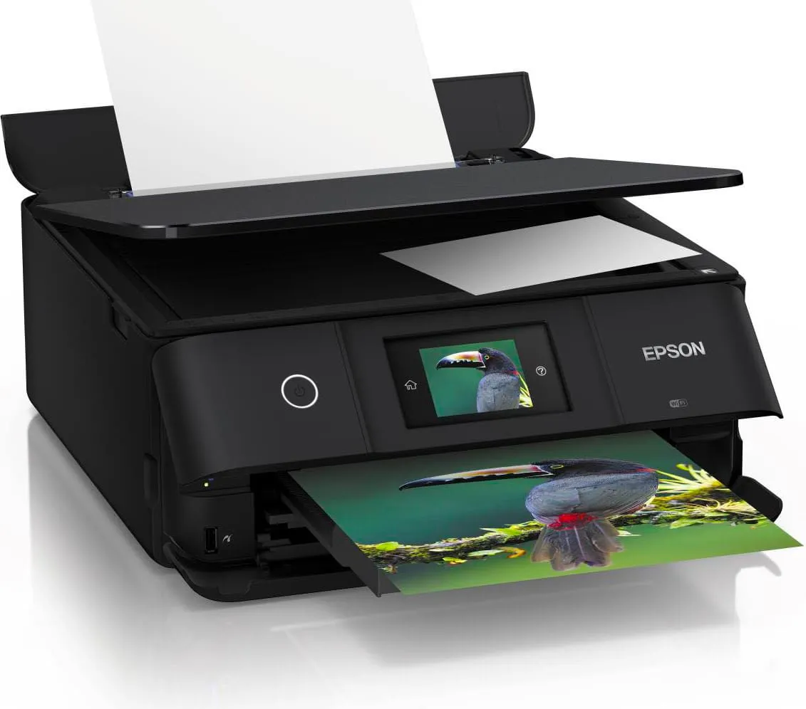 Epson Stampante Wifi Multifunzione Inkjet a Colori Risoluzione 5760x1440  DPI Copia Scanner - C11CG17402 Expression Photo XP-8500